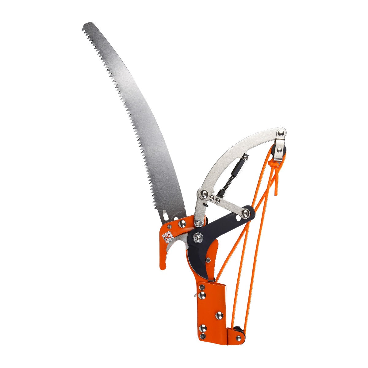 Sharpex Heavy Duty Tree Pole Pruner/Long Cutter | 14inch Sharp Alloy Steel Saw Blade with Pulley Rope Mechanism for High-Altitude Garden Tree Trimmer, remove unwanted Branches (WITHOUT POLE)
