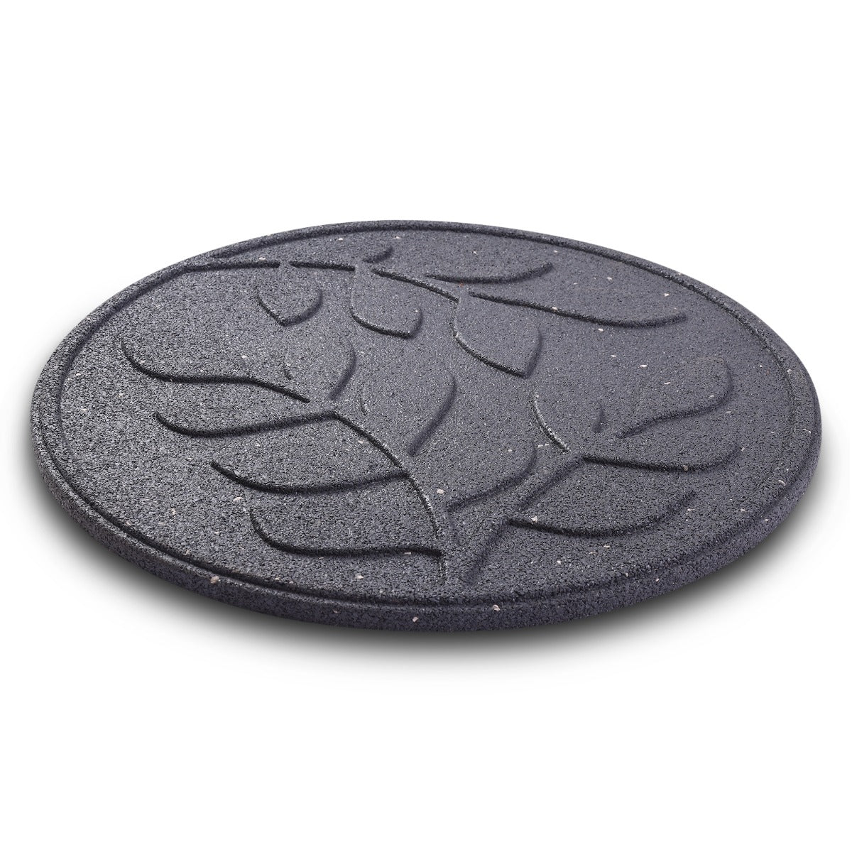 Sharpex Stepping Stones for Garden Leaves Grey Design Decorative Walkway for Outdoor Pathway, Lawn, Yard, Home, Landscaping Perfect Personalized Stepping Stones for Outdoor Pathway(SS-L-G-002)