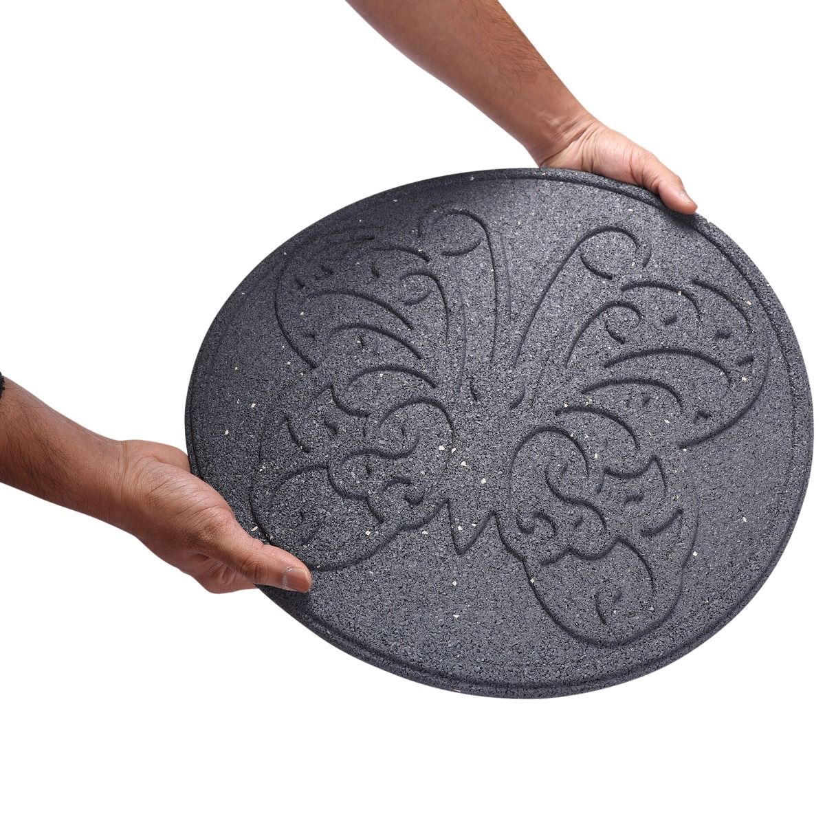 Sharpex Stepping Stones for Garden Butterfly Design Decorative Walkway for Outdoor Pathway, Lawn, Yard, Home, Landscaping Perfect Personalized All-Weather Proof Stepping Stones for Outdoor Pathway(SS-B-G-001)