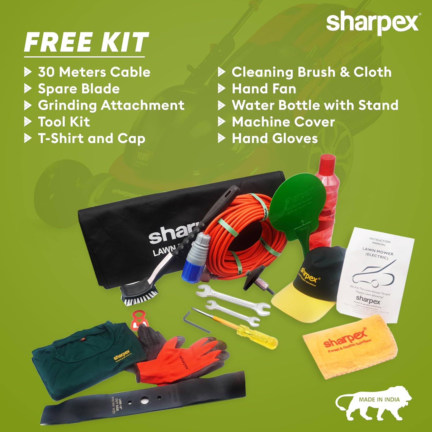 16" Electric Lawn Mower (SPX.16.ELL)