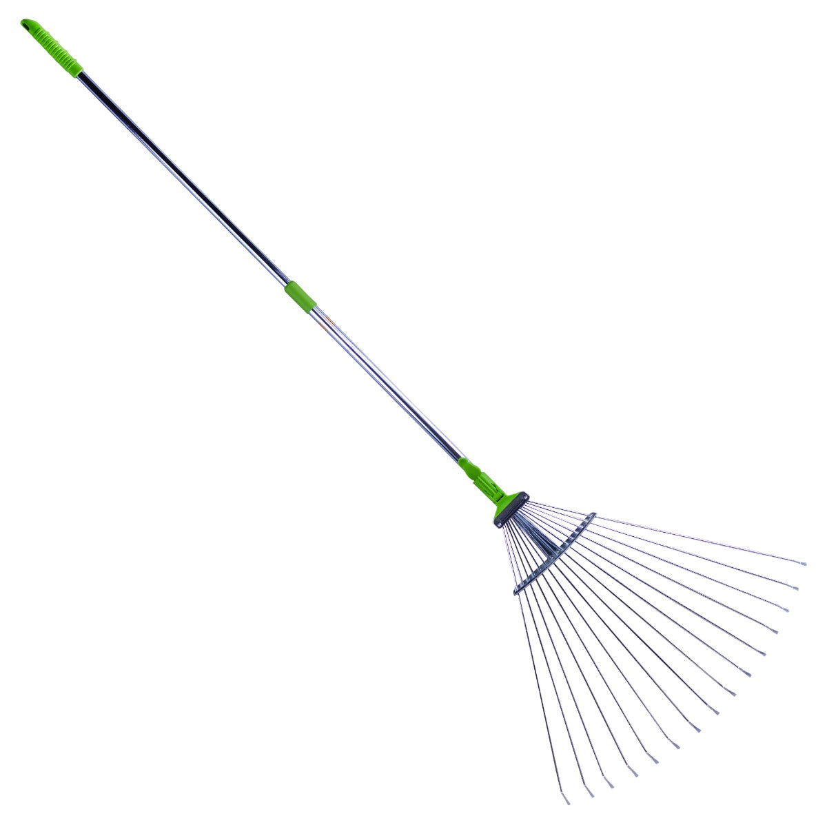 Adjustable Rake - Telescopic Handle (Green)