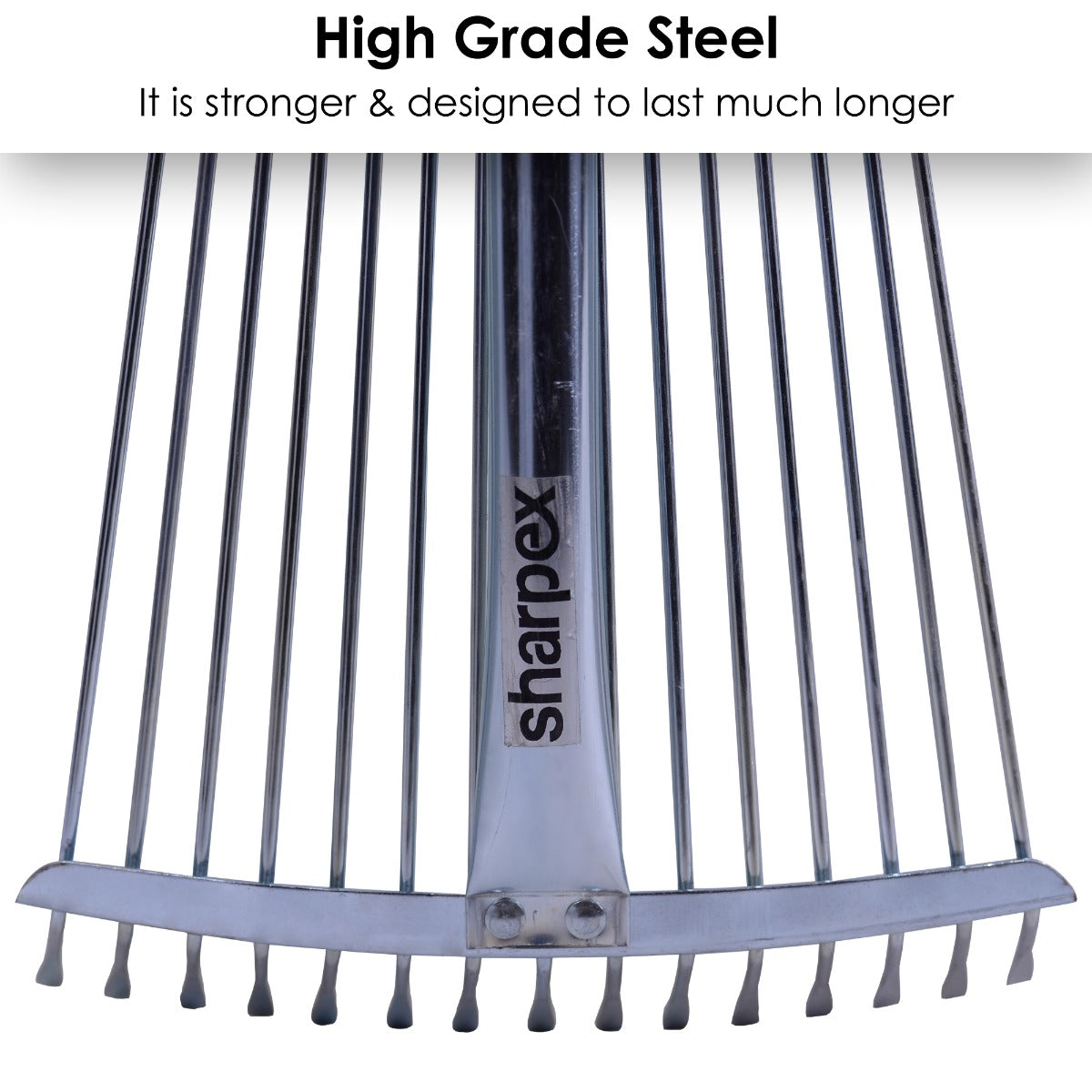 Adjustable Rake - Telescopic Handle - Pack of 3 (Green)