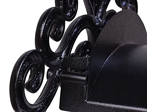 Wall Mount Hose Hanger - Black (CO-HOS10-BL-007)