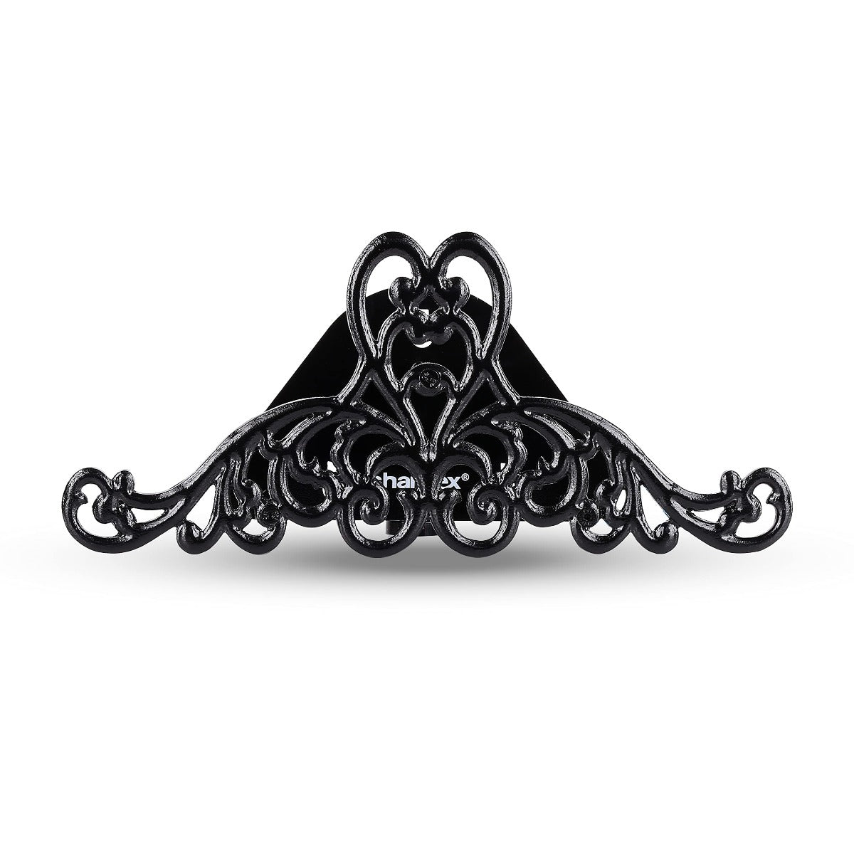 DIY Ornamental Garden Hose Hanger - Heavy Duty Portable Irrigation Hose Hanger Only - Wall Mounted Watering Hose Holders (Black,HOS-BL-015)