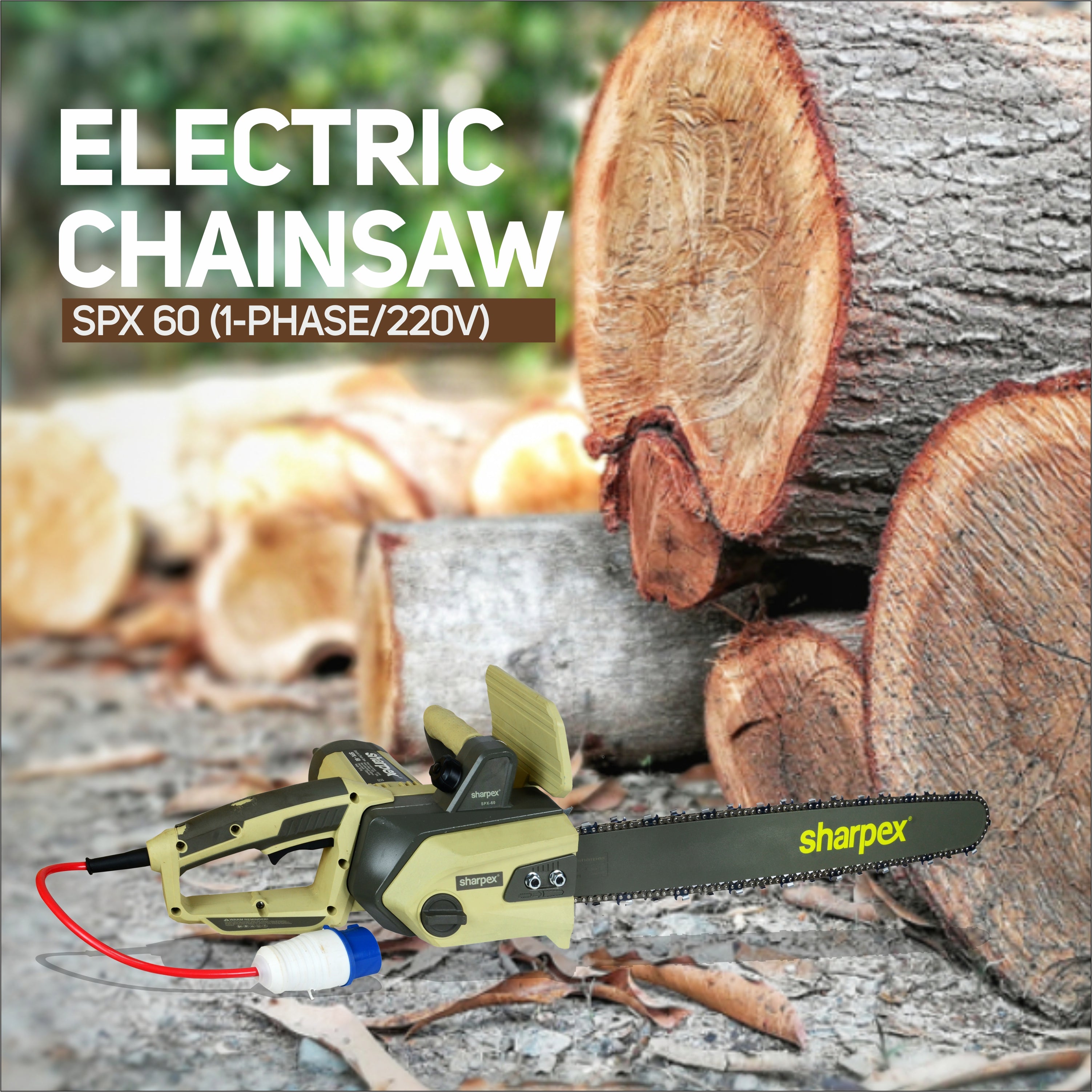 28 Inch Electric Chain Saw - SPX 60