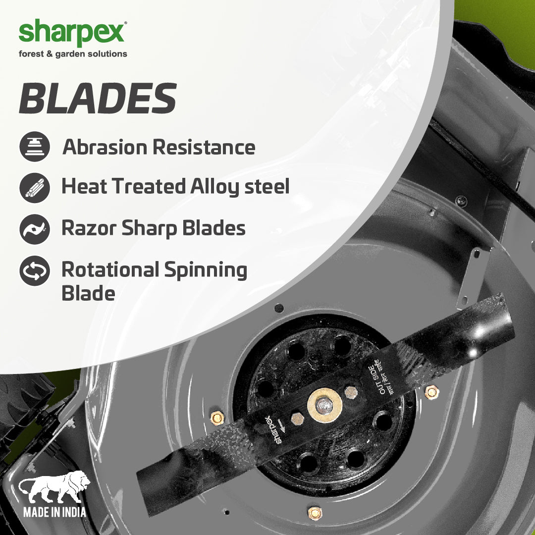 18" Aluminium Body Electric Lawn Mower (SPX.18.ALM)