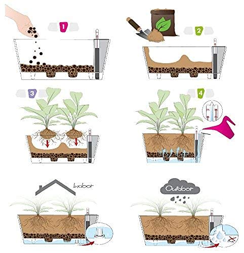 Mosaic Pot-Ash Grey-Set of 5(CO5-POT-MS-Q17-603)