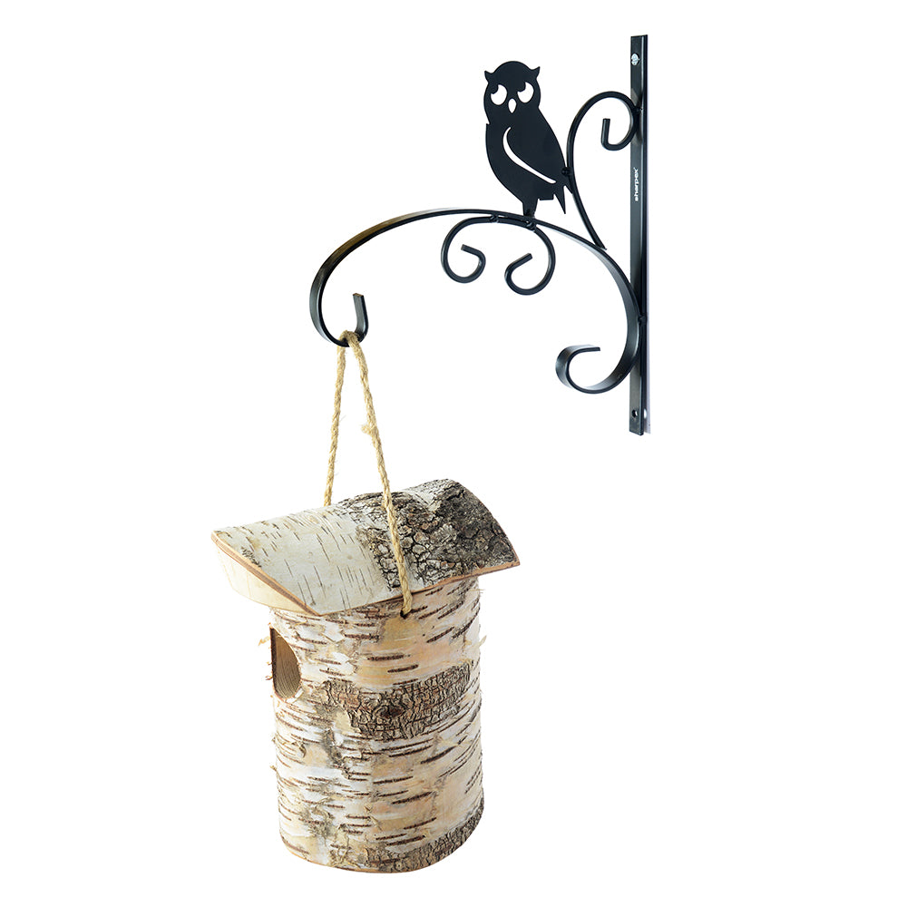 Bracket Owl Shape - Black (BRK-BL-004)