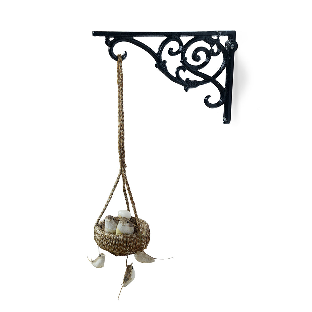 Metal Wall Bracket - Black  (BRK-BL-005)