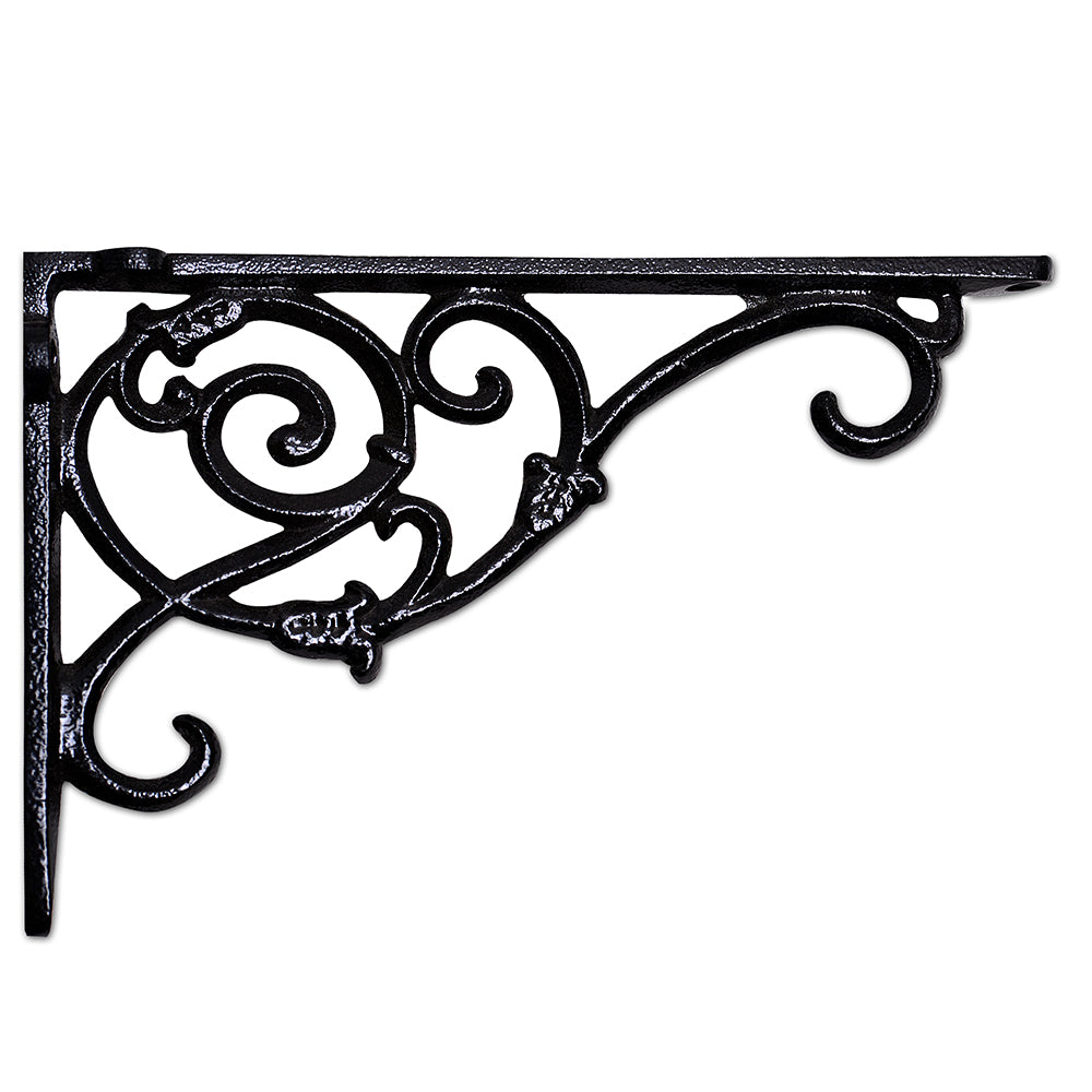 Metal Wall Bracket - Black  (BRK-BL-005)