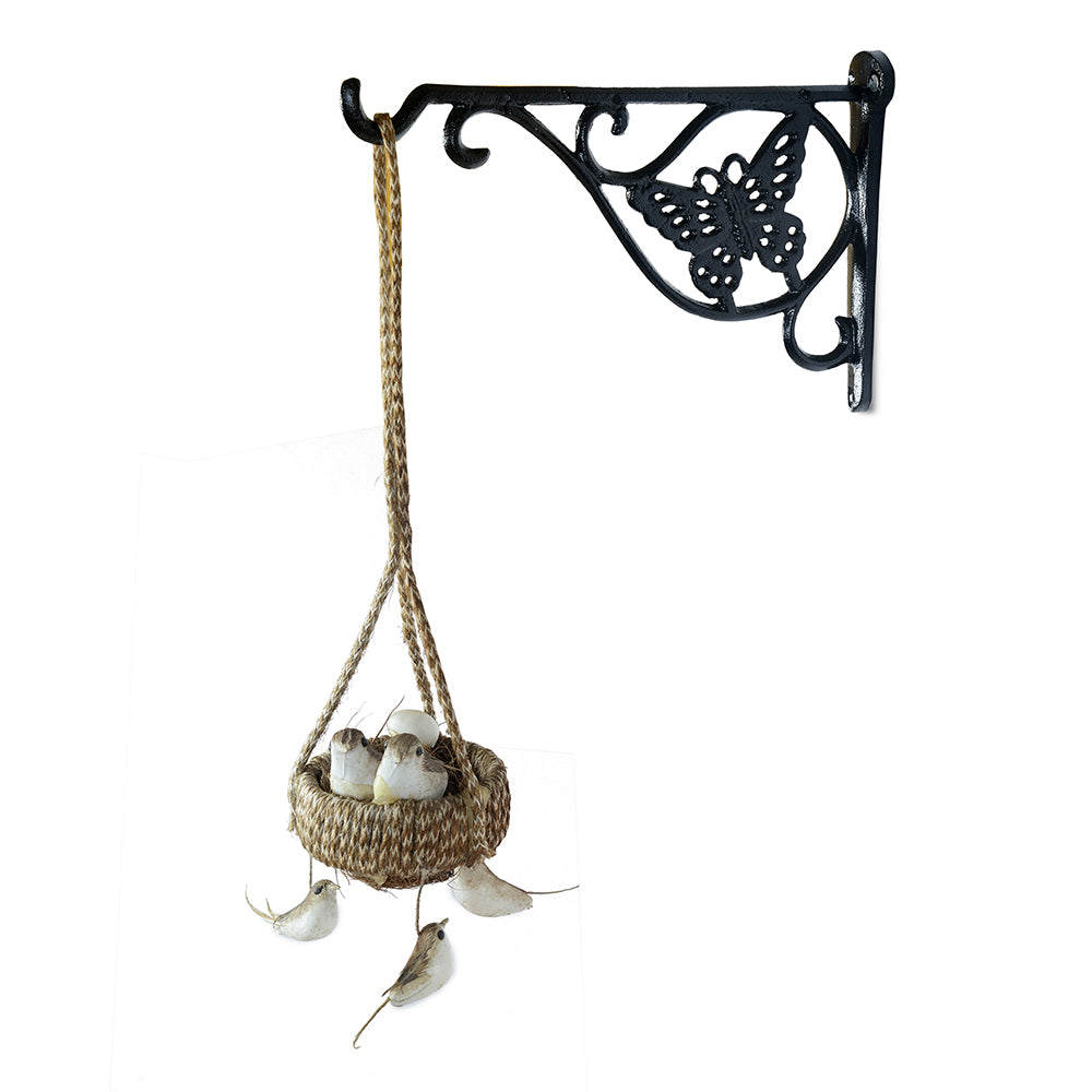 Metal Wall Bracket - Black  (BRK-BL-007)