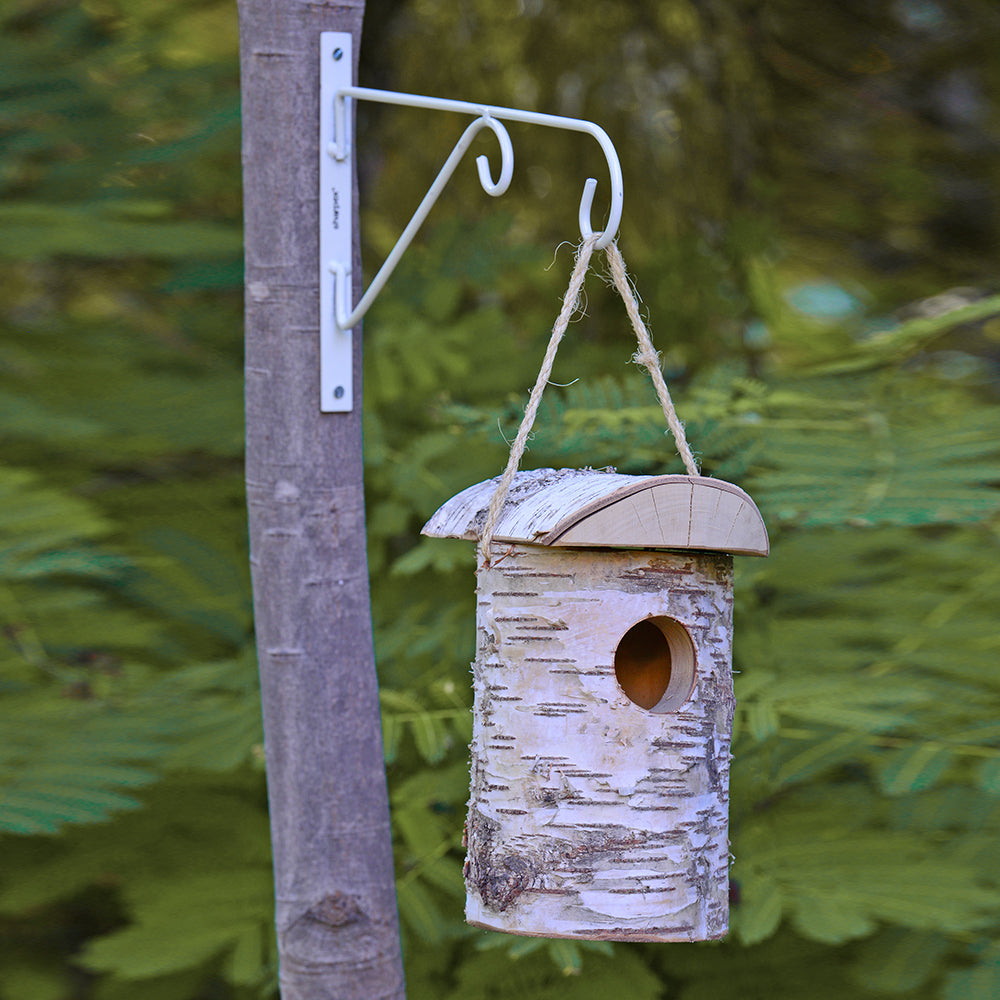 Iron Wall Bracket - White  (BRK-WH-009)