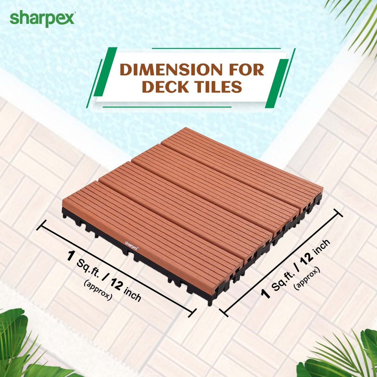 WPC Deck Tiles  (TIL-OR-010)