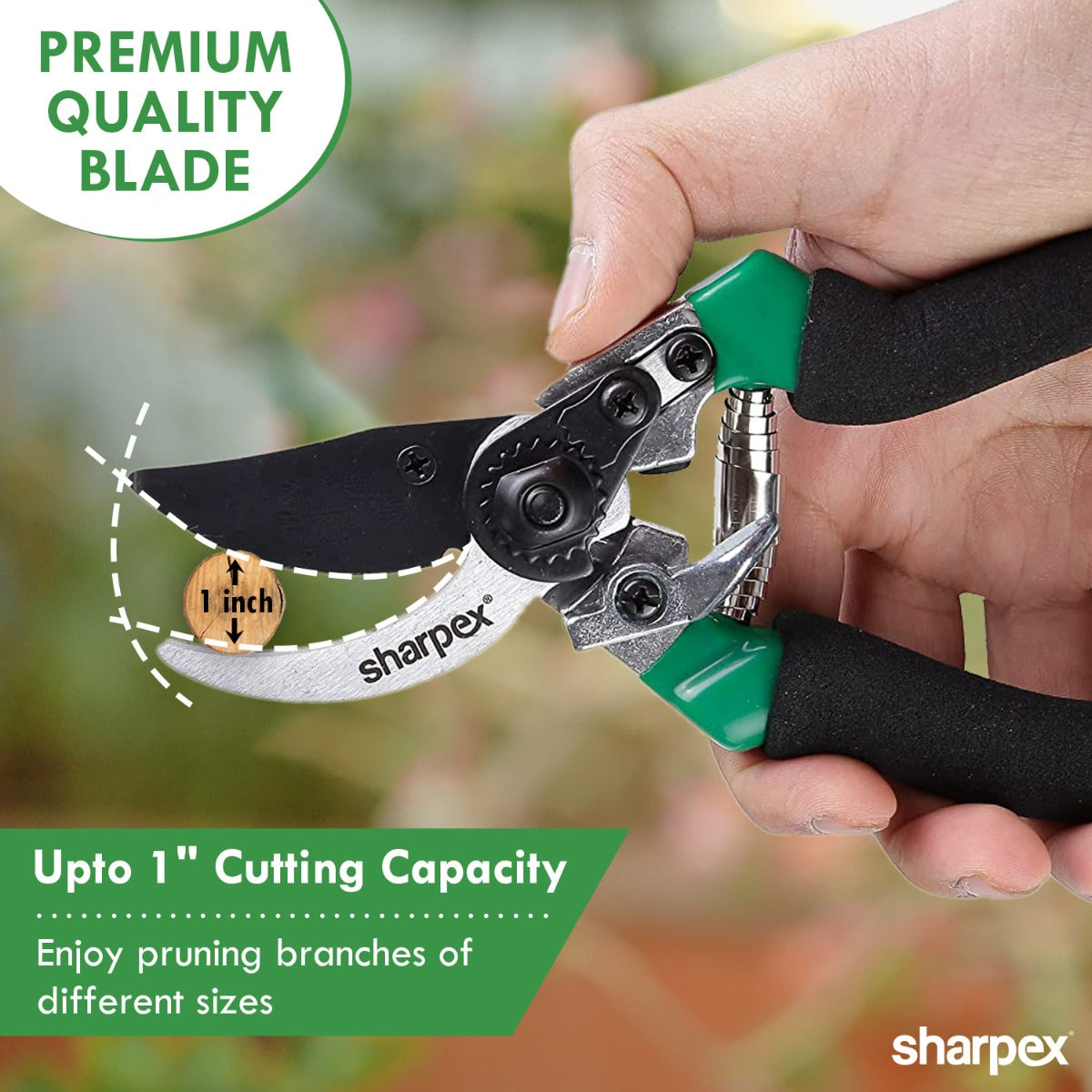 Heavy Duty Pruning Shears Bypass Secateurs