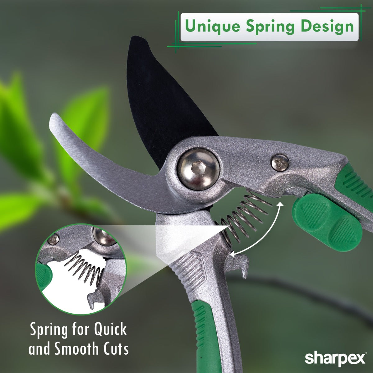 Heavy-Duty Bypass Professional Pruning Shears