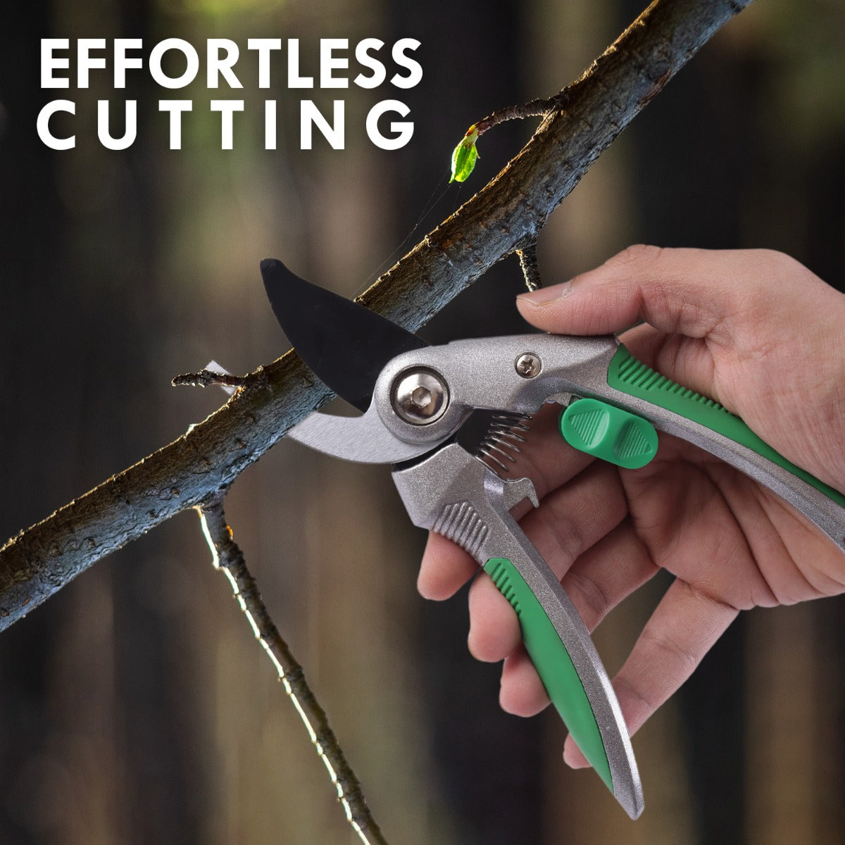 Heavy-Duty Bypass Professional Pruning Shears