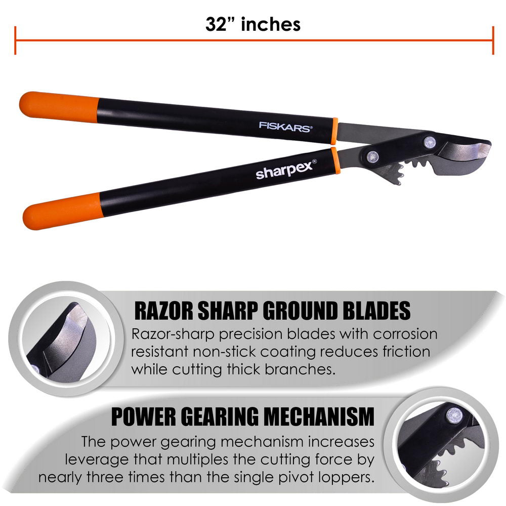 Fiskar 32" Gear Lopper (FSK32-fba)