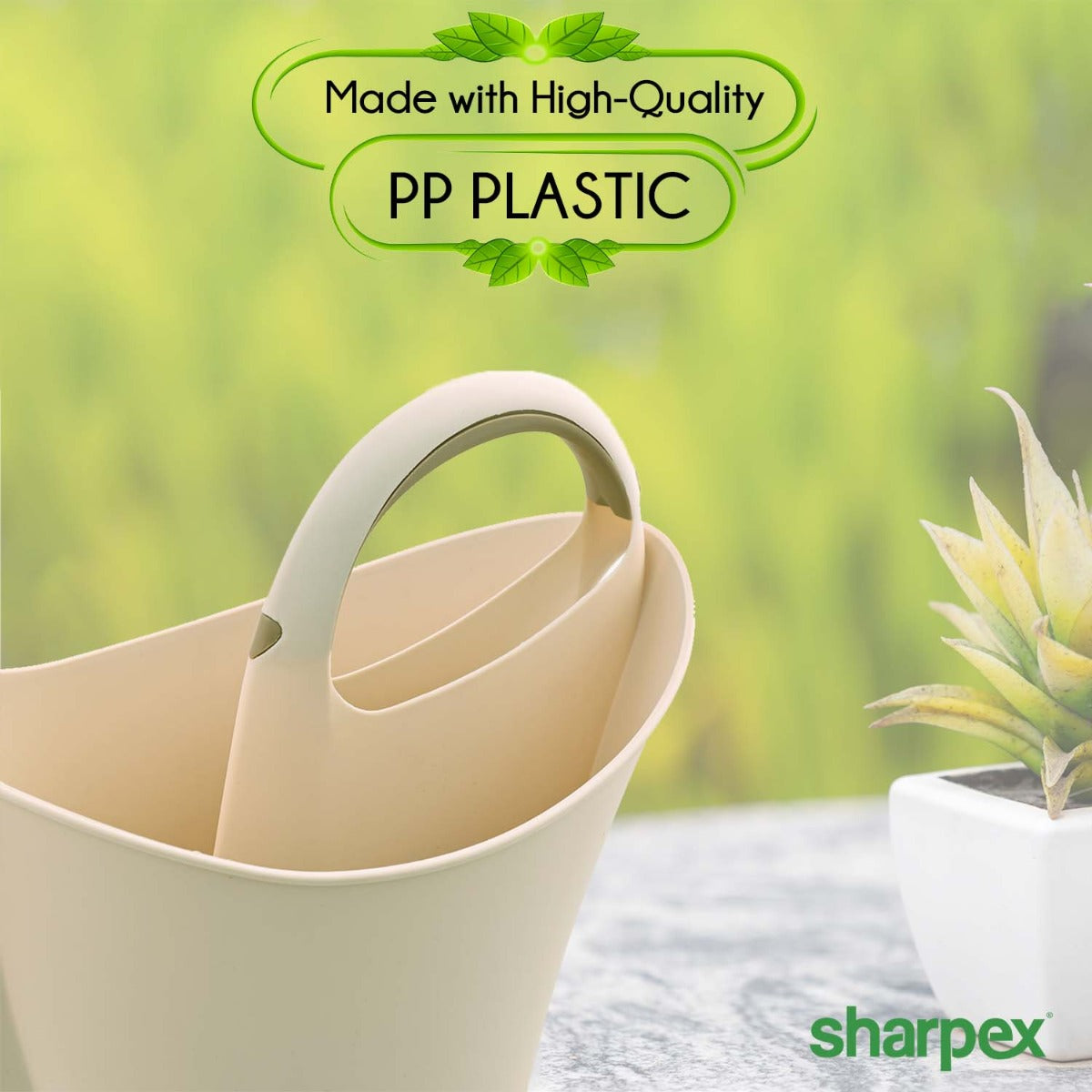 Modern & Decorative Long Tip Watering Can (2L) for Home Gardening | Pink