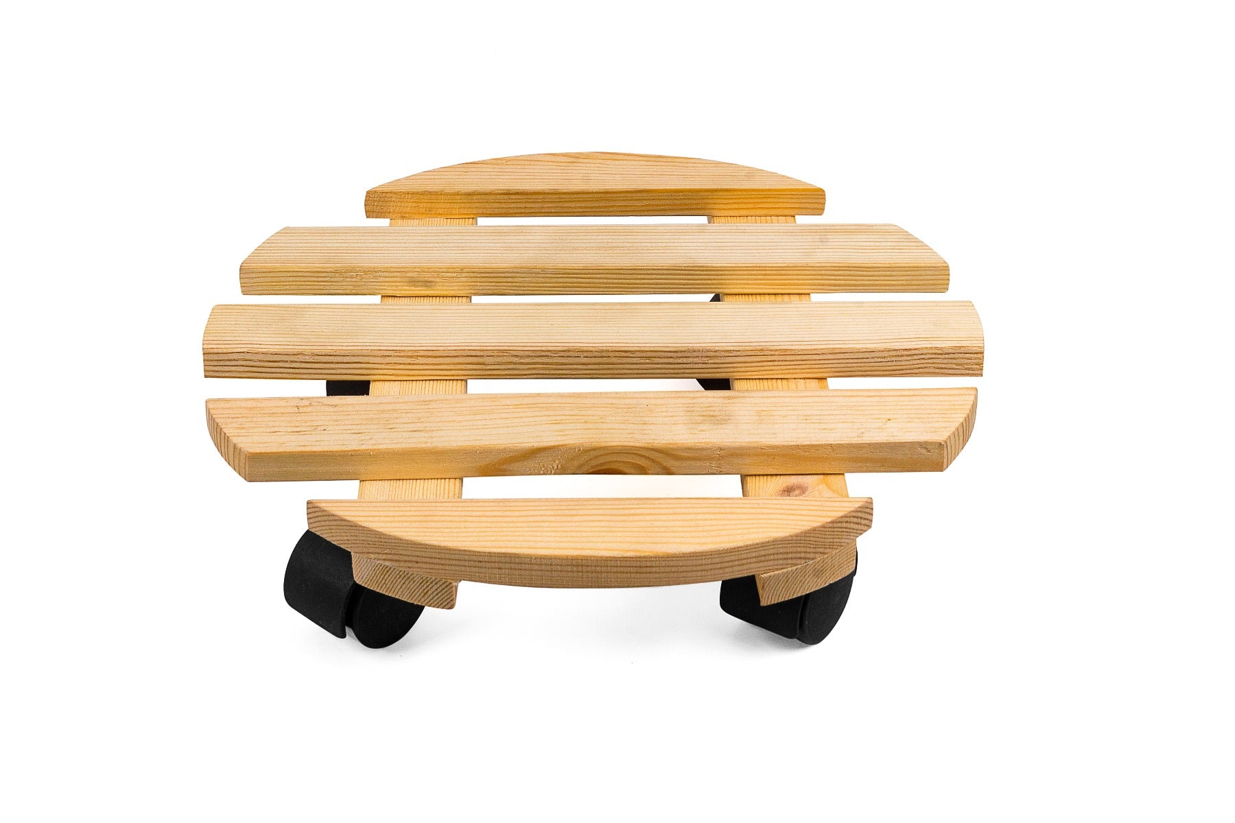 Wooden Trolley - Beige - Set of 2 (CO-TRL-BE-001)