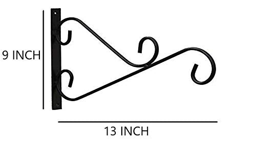 Wall mounted Metal Bracket ,Black 1 Pc( BRK-BL-011-A)