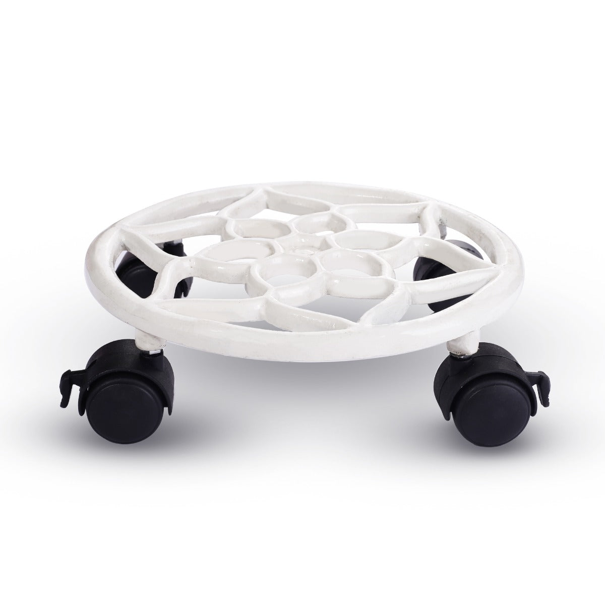 Metal Trolley - White (TRL-WH-007)