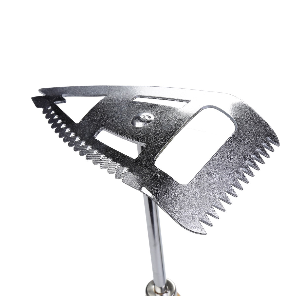 Heavy Duty Gardening Hoe Tool - Blade 8.5 cm Stainless Steel - Wooden Handle
