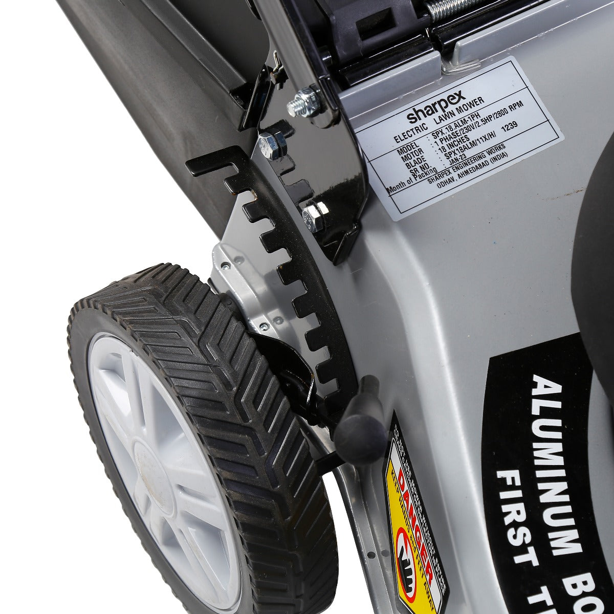 18" Aluminium Body Electric Lawn Mower (SPX.18.ALM)