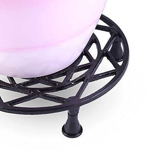 Metal Pot Stand -Black-Set of 1(STN-PLS-BL-08)