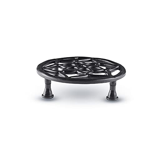 Metal Pot Stand- Black -Set of 4 (CO4-STN-PLS-BL-07)