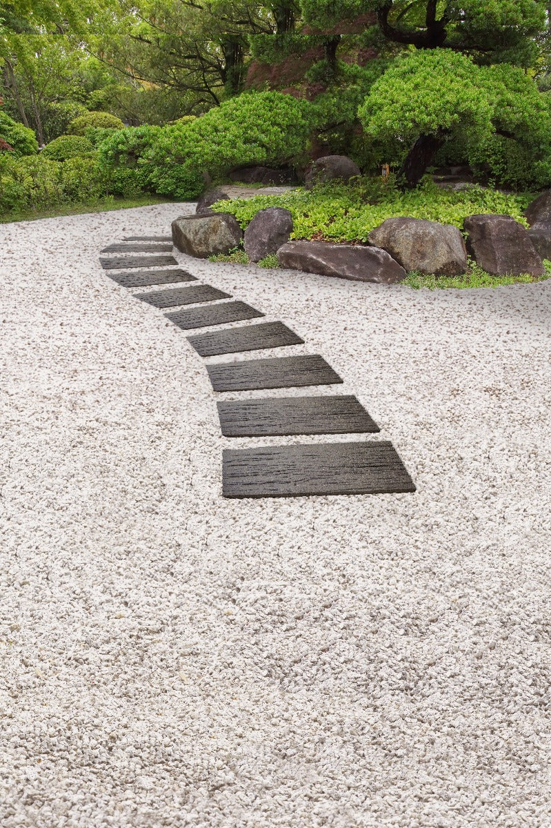 Sharpex Stepping Stones for Garden Rectangle Brown Design  Decorative Walkway for Outdoor Pathway, Lawn, Yard, Home, Landscaping Perfect Personalized Stepping Stones for Outdoor Pathway(SS-R-B-008)