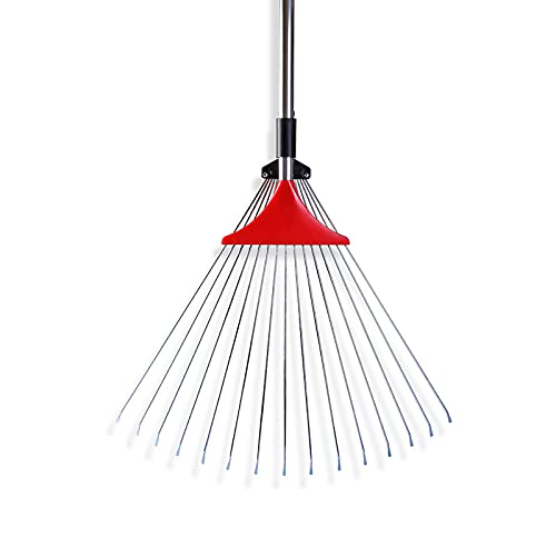 Adjustable Rake - Telescopic Handle (Red)