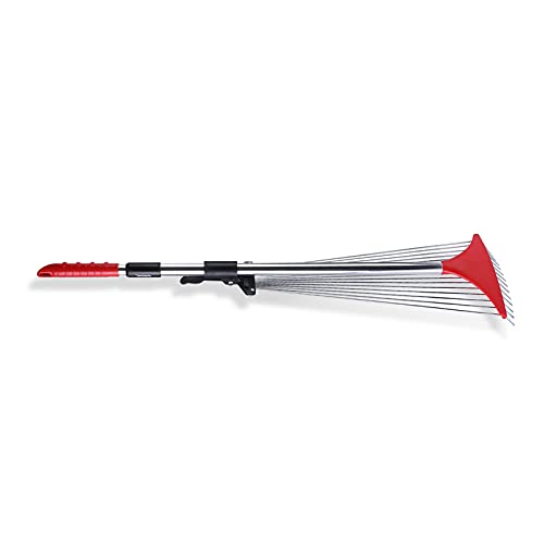 Adjustable Rake - Telescopic Handle (Red)
