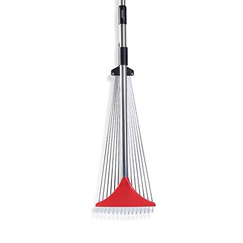 Adjustable Rake - Telescopic Handle (Red)