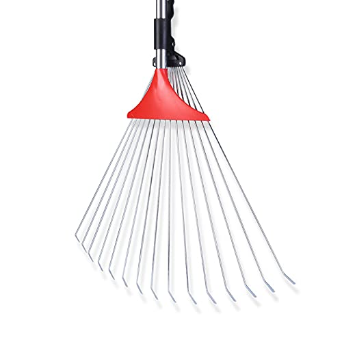 Adjustable Rake - Telescopic Handle (Red)