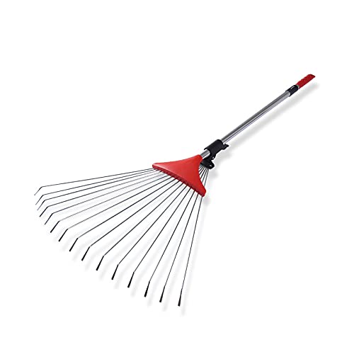Adjustable Rake - Telescopic Handle (Red)