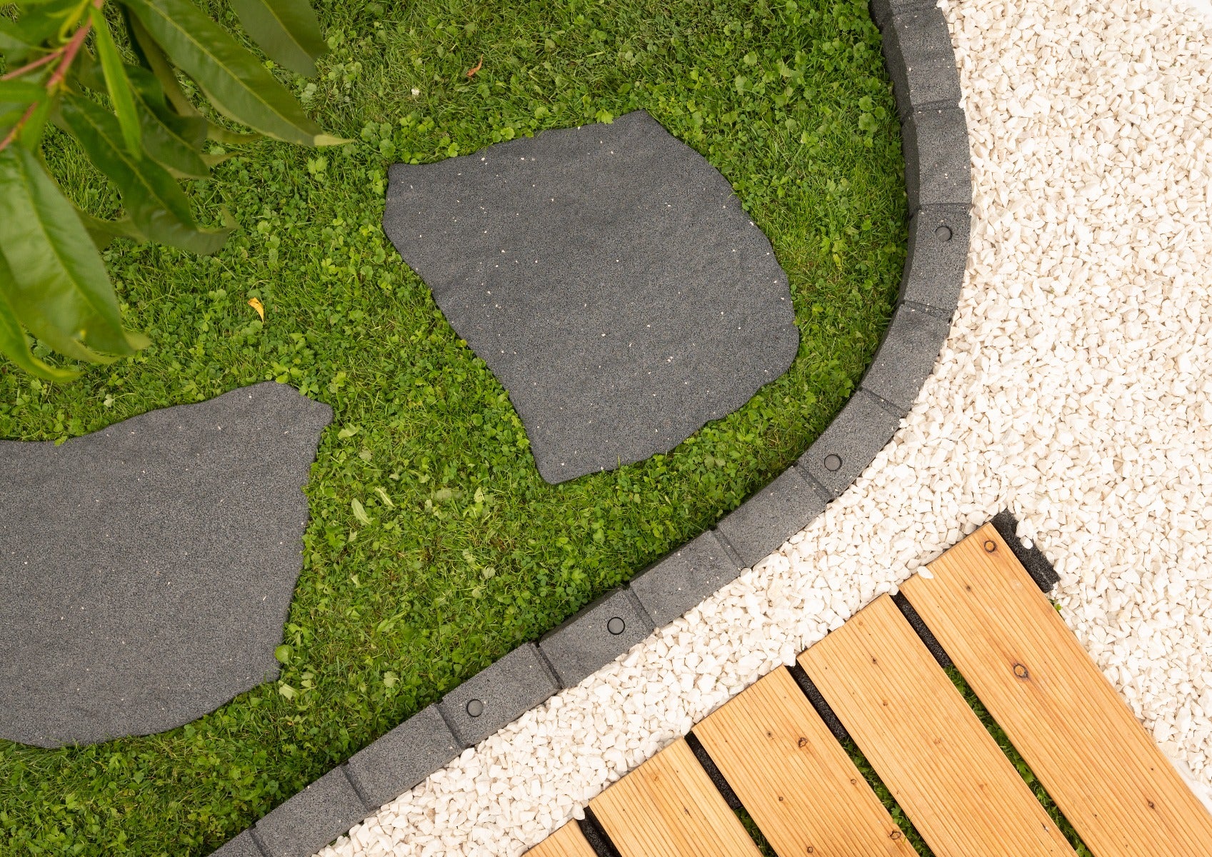 Sharpex Stepping Stones for Garden Natural Grey Design Decorative Walkway for Outdoor Pathway, Lawn, Yard, Home, Landscaping Perfect Personalized Stepping Stones for Outdoor Pathway(SS-N-G-005)