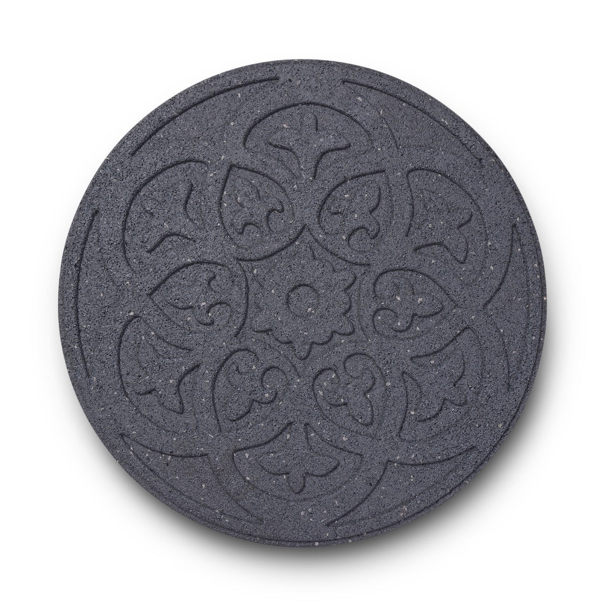 Sharpex Stepping Stones for Garden Scroll Grey Design Decorative Walkway for Outdoor Pathway, Lawn, Yard, Home, Landscaping Perfect Personalized Stepping Stones for Outdoor Pathway(SS-S-G-004)