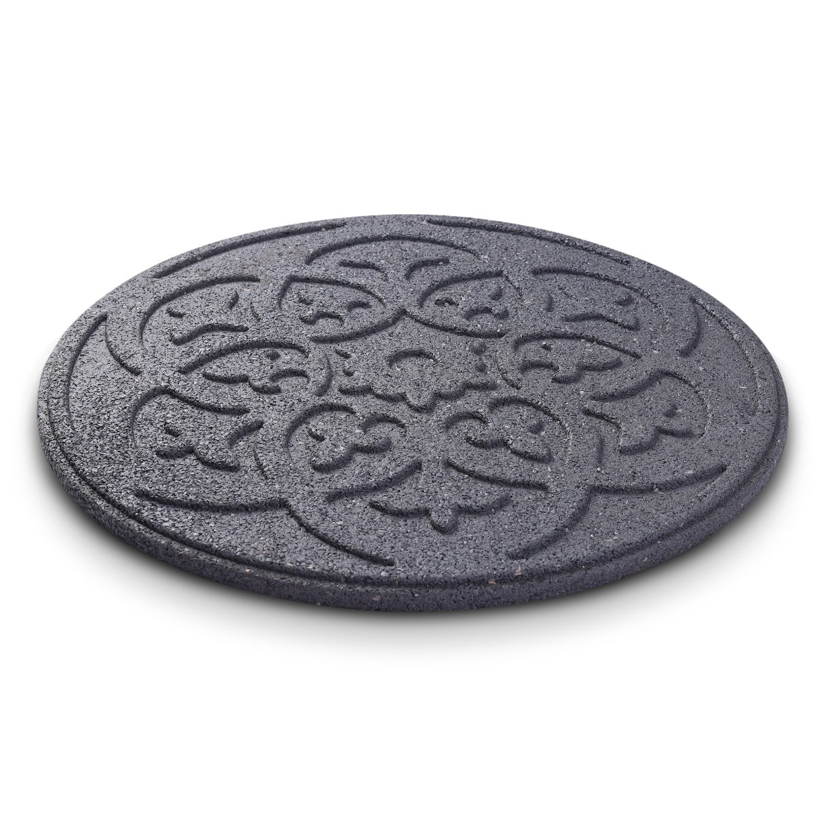 Sharpex Stepping Stones for Garden Scroll Grey Design Decorative Walkway for Outdoor Pathway, Lawn, Yard, Home, Landscaping Perfect Personalized Stepping Stones for Outdoor Pathway(SS-S-G-004)