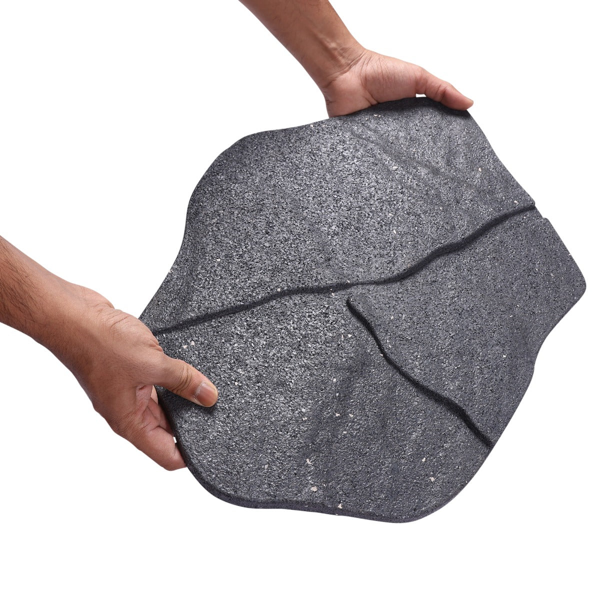 Sharpex Stepping Stones for Garden Walkway Stone Grey Design  Decorative Walkway for Outdoor Pathway, Lawn, Yard, Home, Landscaping Perfect Personalized Stepping Stones for Outdoor Pathway(SS-WS-G-006)