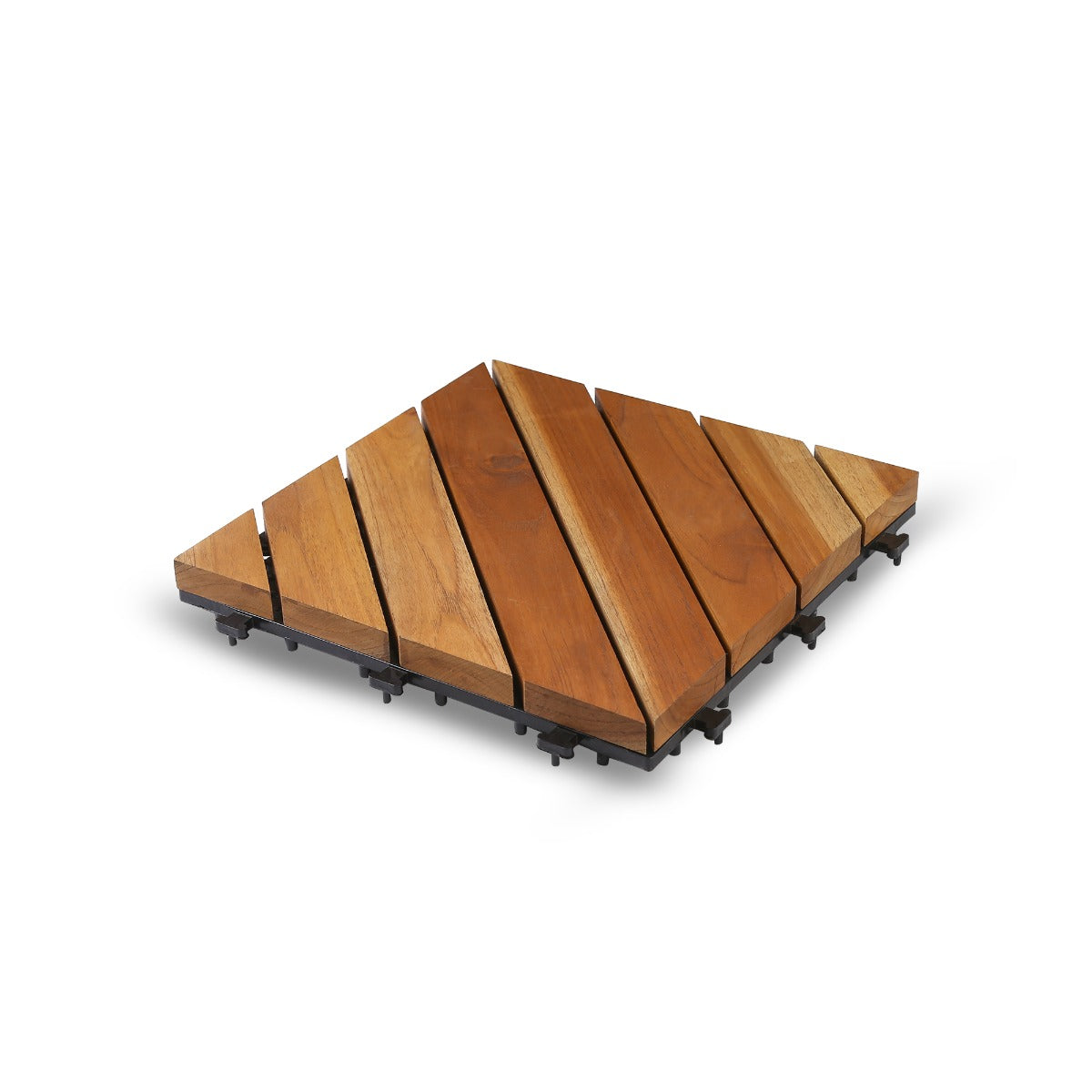 Teak Wood Deck Tiles -Brown (TIL-BR-013)