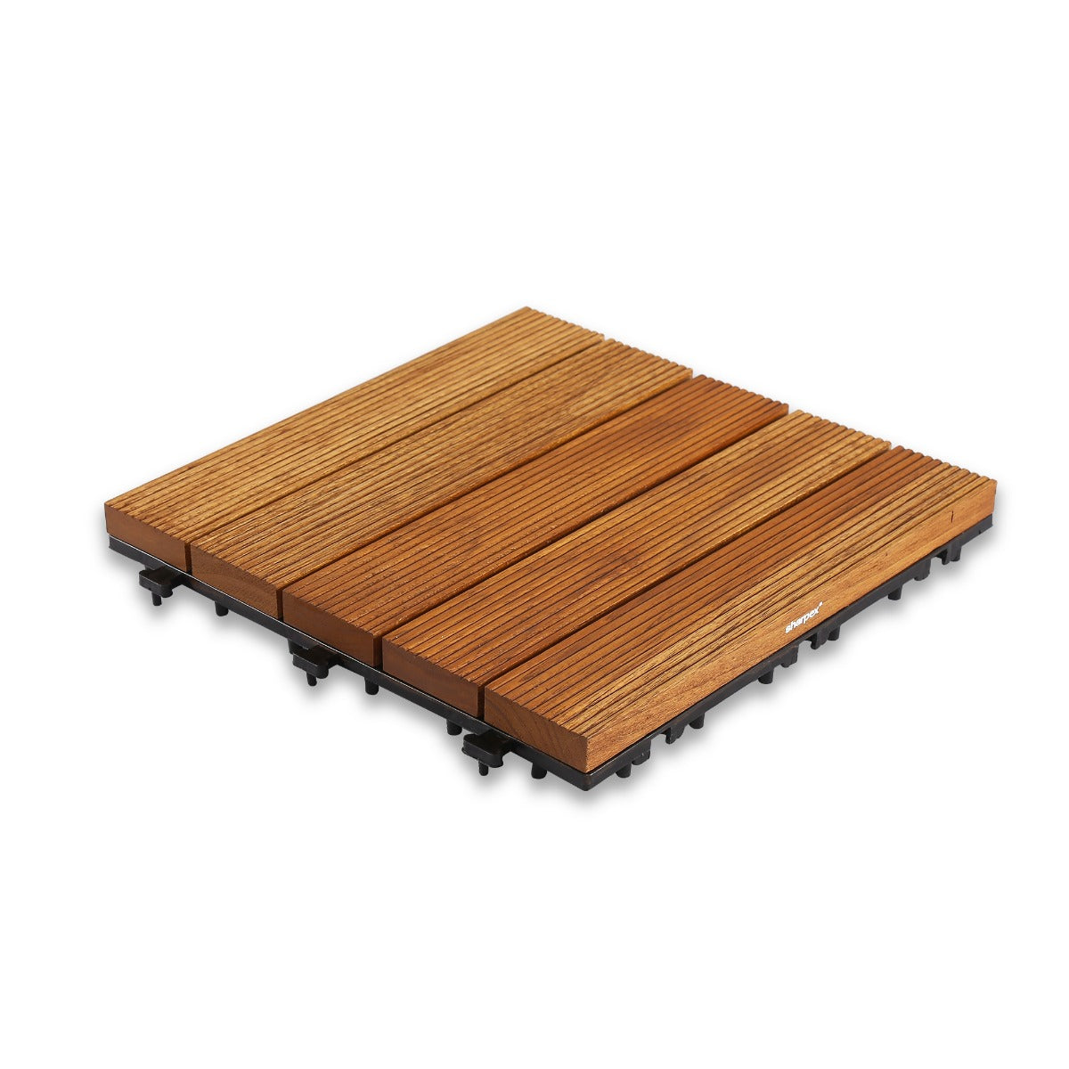 Teak Wood Deck Tiles - Brown (TIL-BR-018)