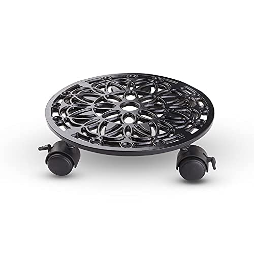 Metal Trolley - Black - Set of 4-CO4-TRL-BL-022