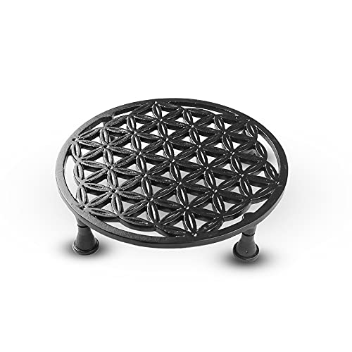 Metal Pot Stand -Set of 4-(CO4-STN-PLS-BL-17)