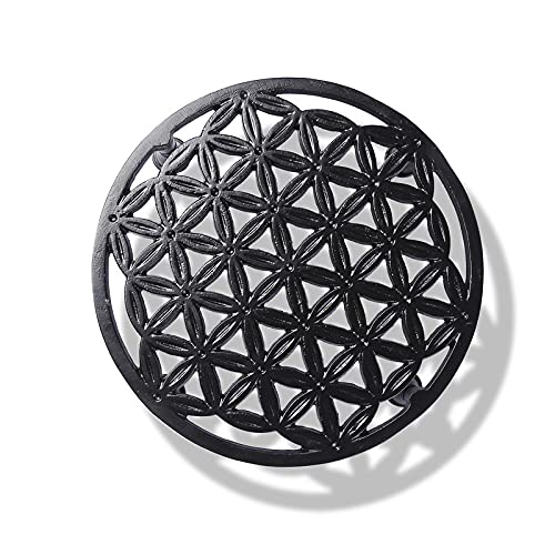 Metal Pot Stand -Set of 4-(CO4-STN-PLS-BL-17)