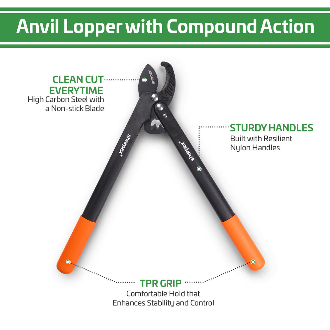 Anvil Lopper with Nylon Handles