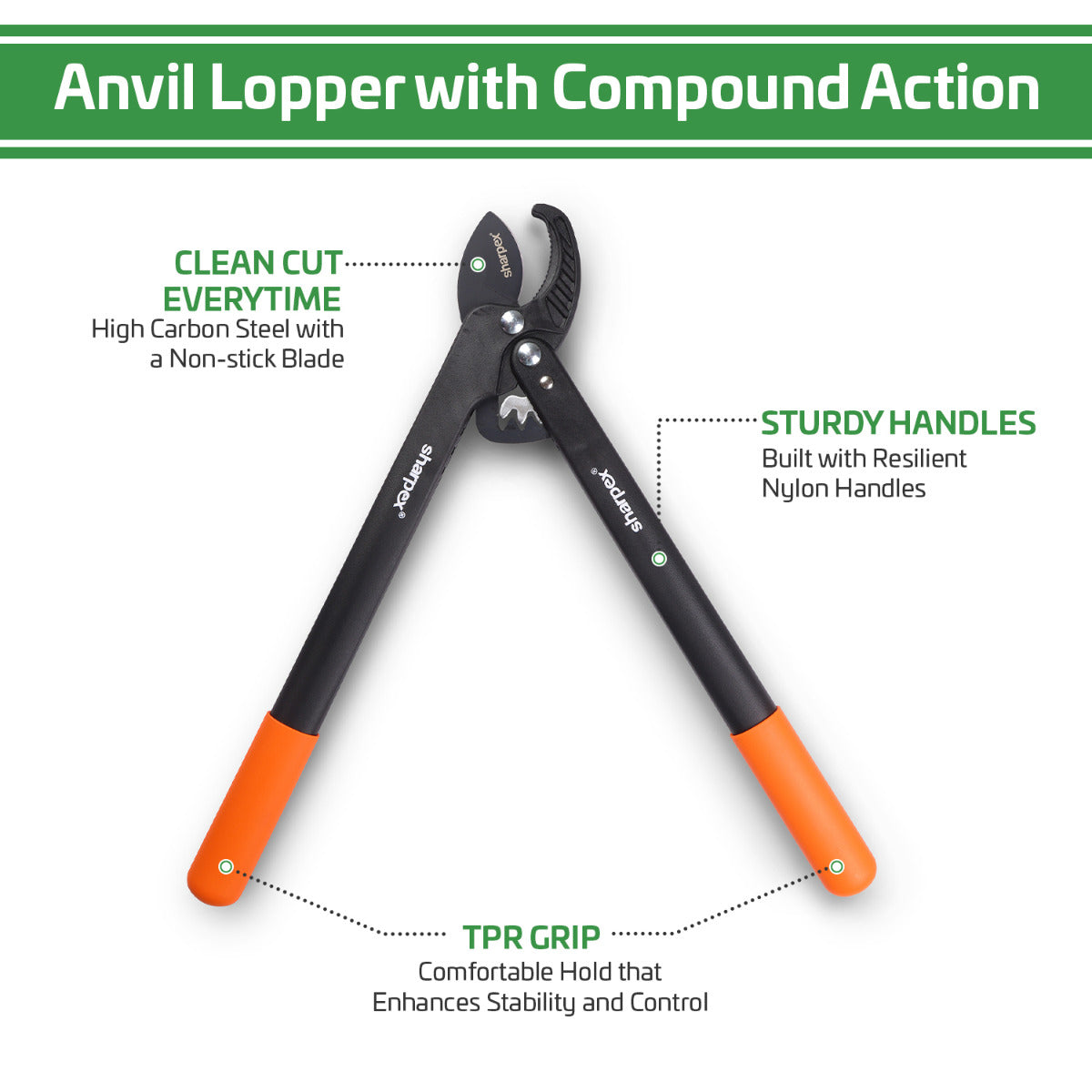 Anvil Lopper with Nylon Handles
