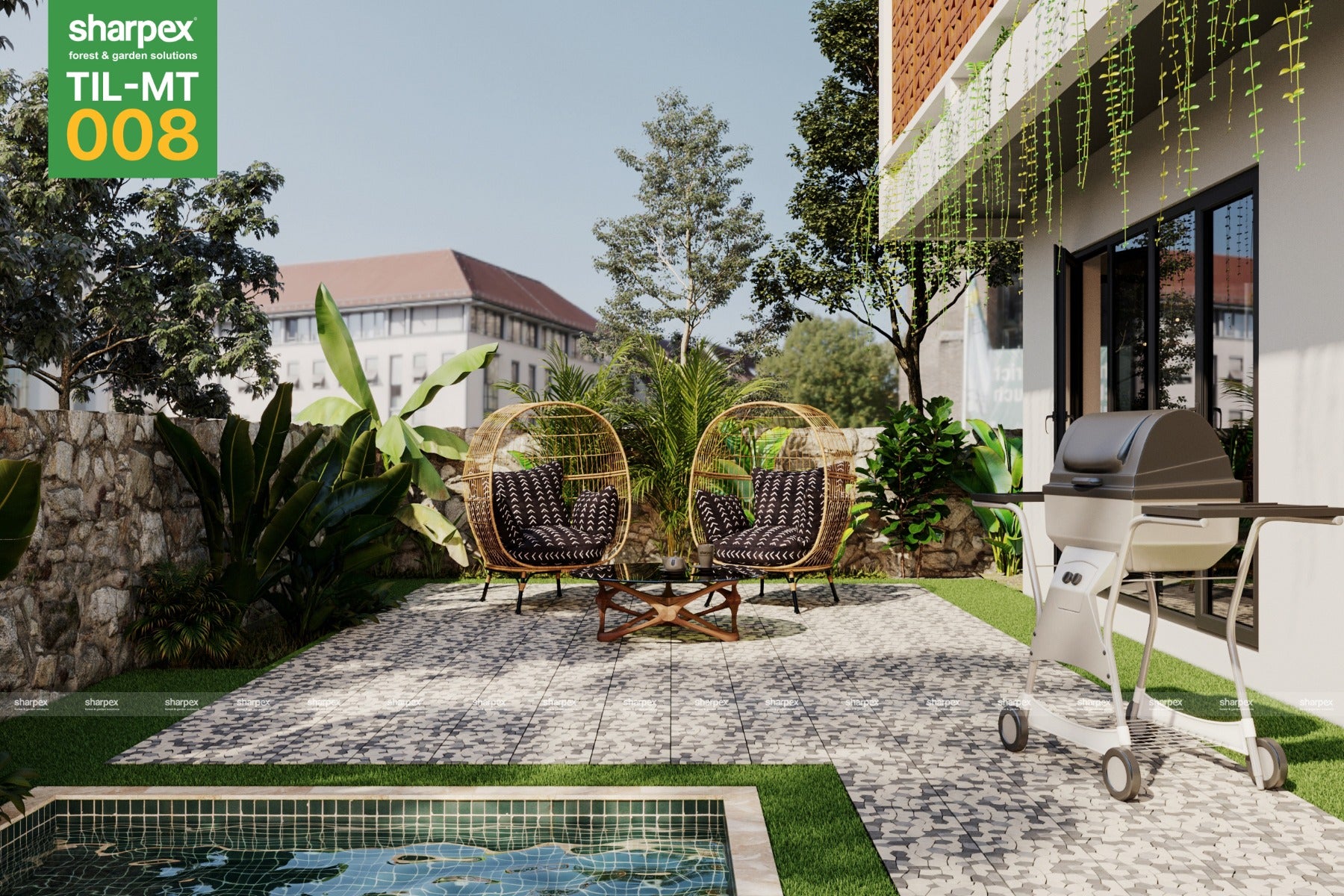 Stone Deck Tiles