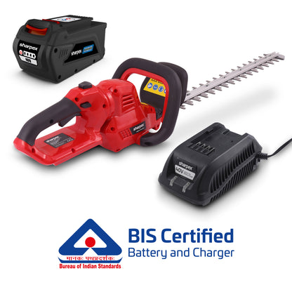 Cordless Hedge Trimmer 40V - Battery Operated