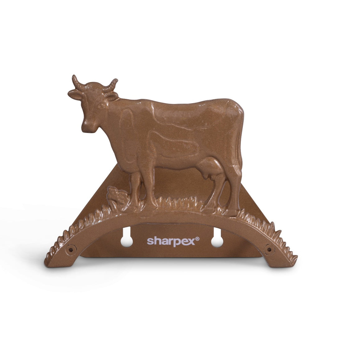 Sharpex DIY Hose Hanger for Garden Pipe | Decorative Wall Mounted Garden Pipe Holder for Hotel, Backyard, Garden, and Indoor - Outdoor | Heavy Duty Metal Portable Hose Pipe Holder Only (Gold, HOS-GL-024)