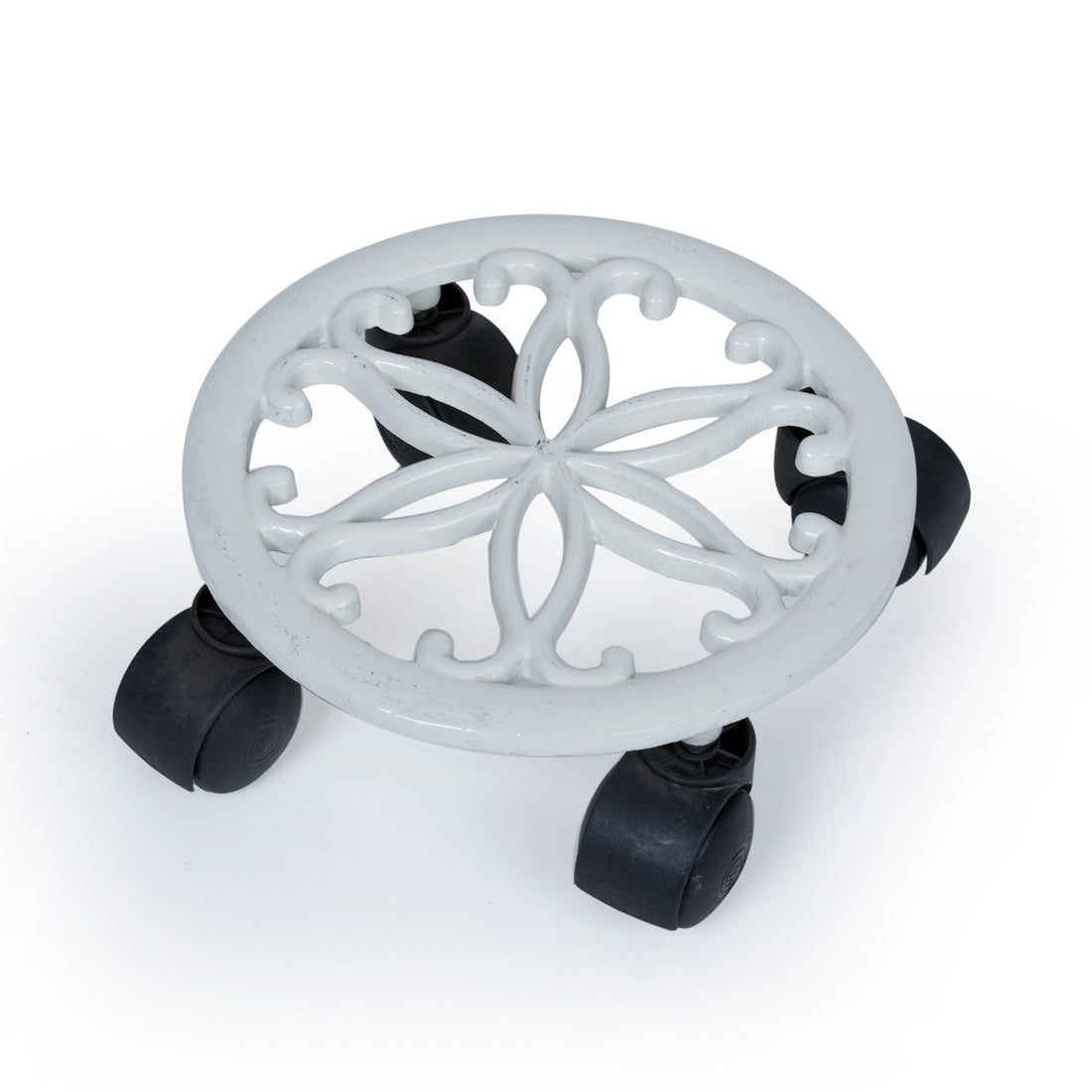 Metal Trolley - White (TRL-WH-006)